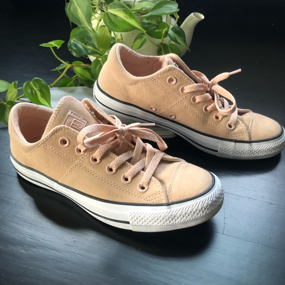 Converse Ox Madison Dust Pink Suede Low Top
